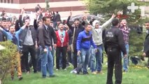 Eskişehir'de karşıt görüşlü öğrenciler kavga etti