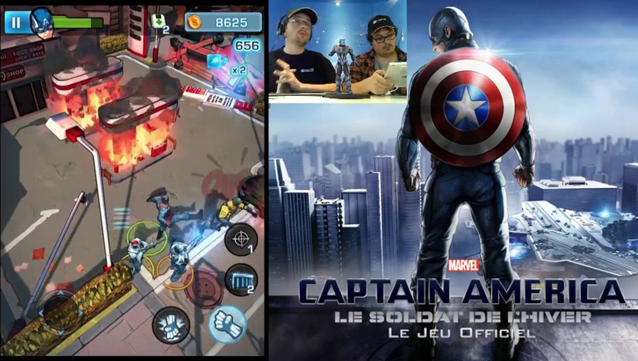Gameloft Direct - Twitch Captain America : Le Soldat de l'Hiver
