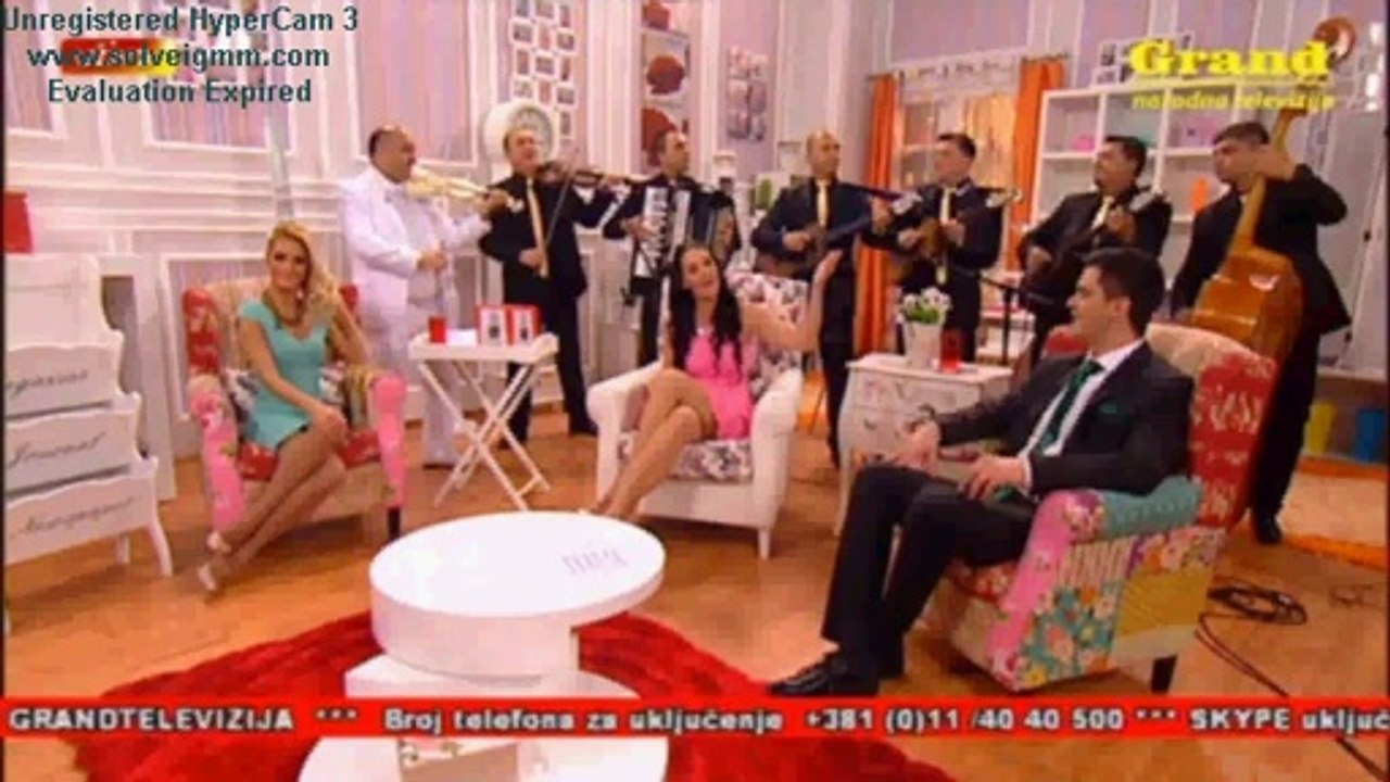Katarina Grujic Live Veseljak - Magazin In -Grand Narodna Televizija , 30.04.2014.
