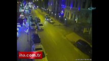 Samsun'da mobeselere yansımış kaza görüntüleri