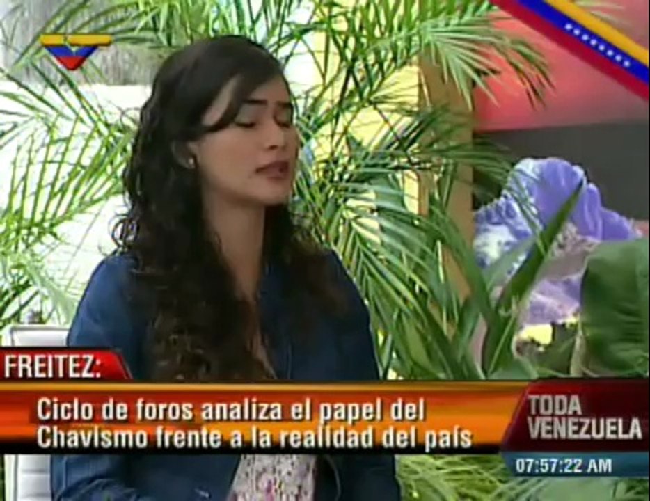 (Vídeo) Lorena Freitez Comandante Chávez visibilizó la lucha de clases existentes en Venezuela