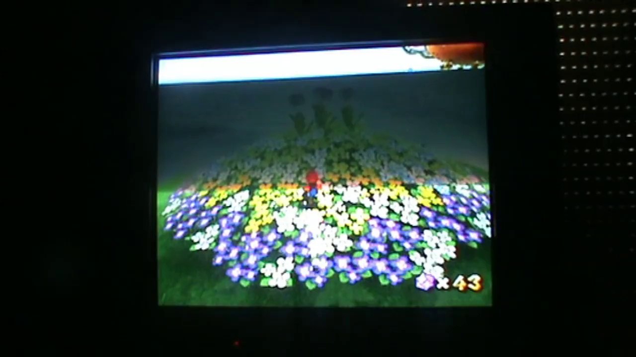 testt de Super Mario Galaxie sur la Wii