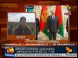 Rusia declina responder sanciones de Occidente