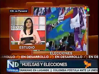 Panamá: huelgas siguen, mientras candidatos presidenciales callan