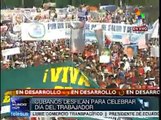 Pdte. Raúl Castro acompañó masiva movilización del 1 de mayo