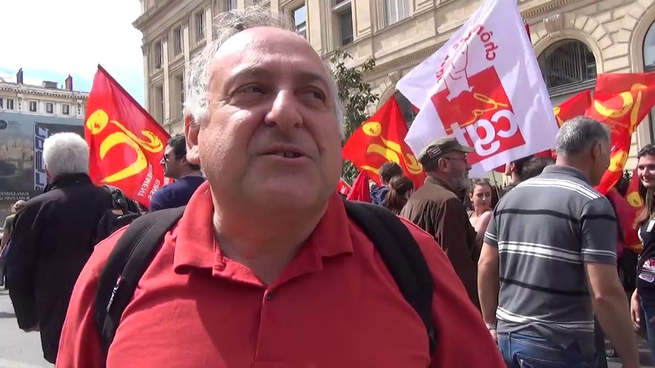 Le défilé du 1er mai à Marseille