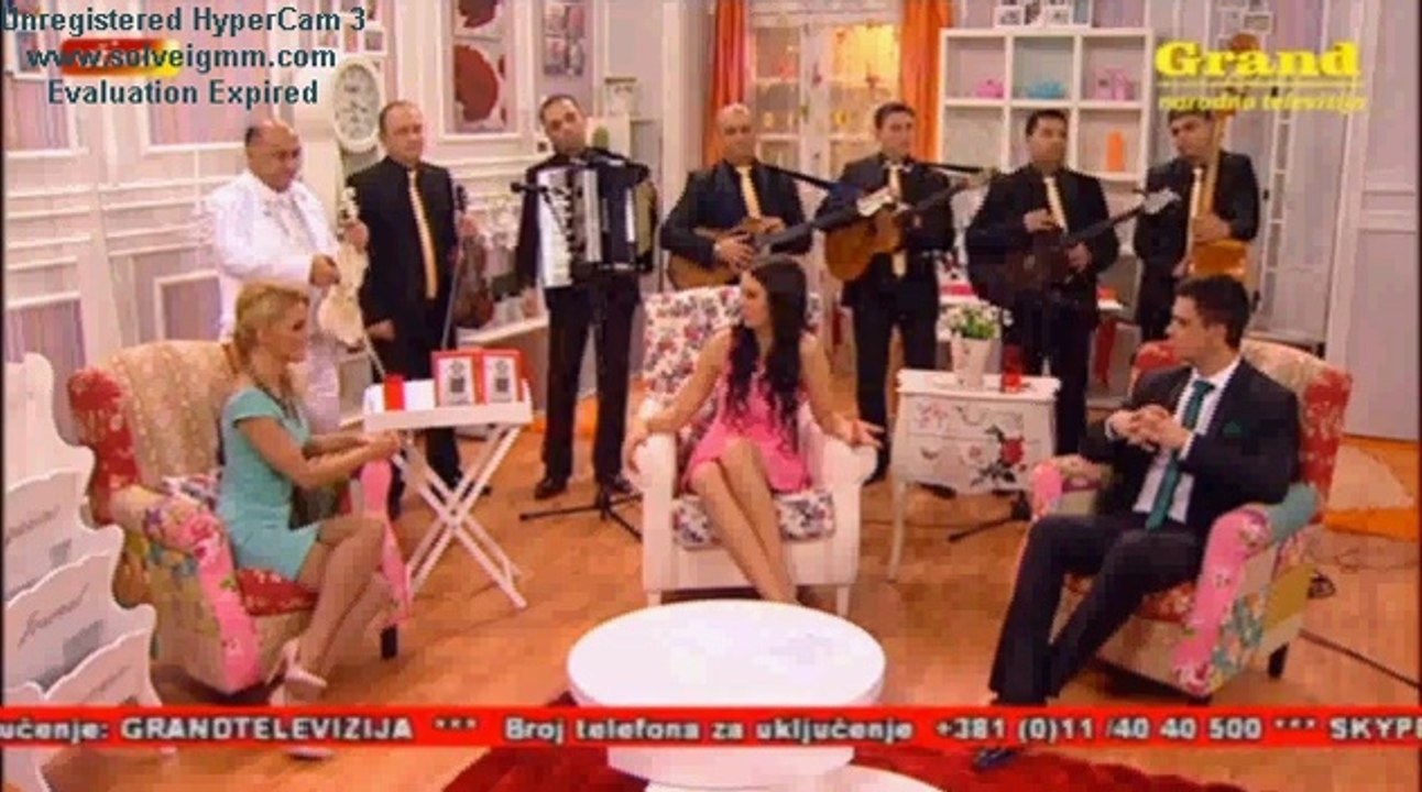 Katarina Grujic - Live Srce je Moje - Magazin In Grand Narodna Televizija, 30.04.2014.