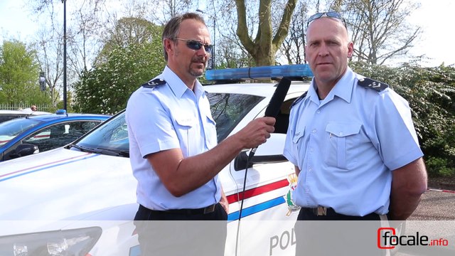 Festival du Film Policier de Beaune: des agents de différents pays présentent leur voiture