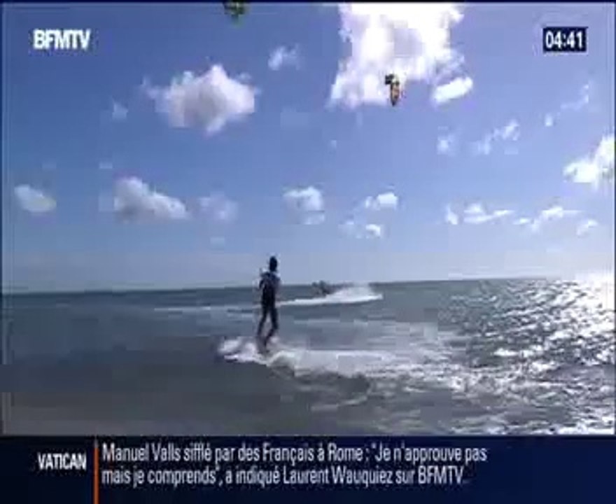 BFM TV 28/04 - Reportage sur le Mondial du Vent 2014
