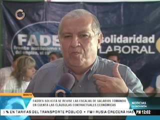 Fadess exige revisión de aumento salarial