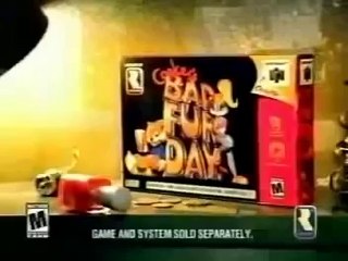 Conker's Bad Fur Day - N64 TV Commercial