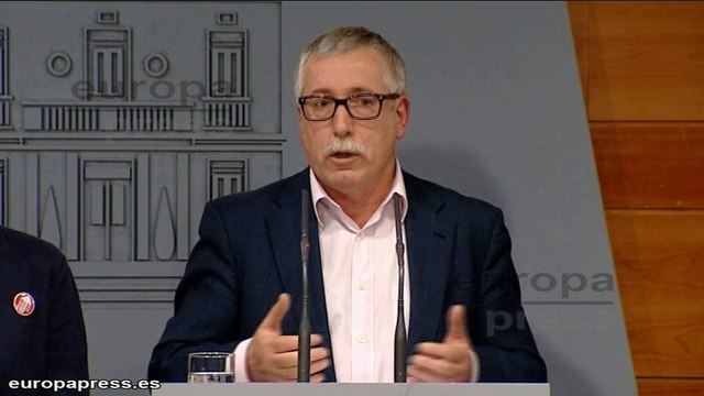 Sindicatos presentan un 'Plan Marshall' a Rajoy