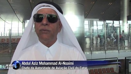 Aeroporto de US$ 15 bilhões recebe o primeiro voo