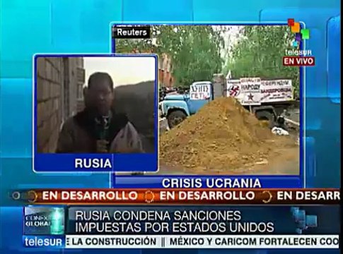 Controlan milicias populares TV y sedes gubernamentales en Ucrania SE