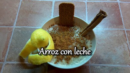 Arroz con leche casero