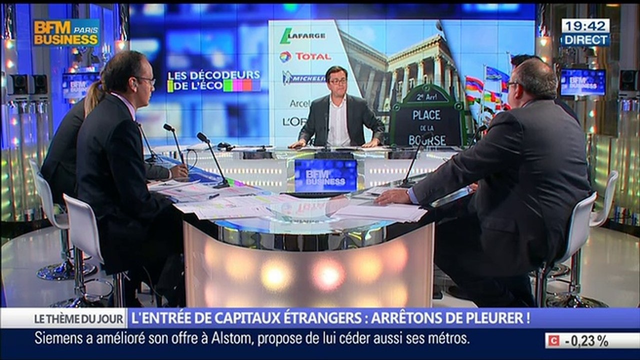 L'entrée de capitaux étrangers: est-ce une chance pour les entreprises françaises ?, dans Les Décodeurs de l'éco - 30/04 2/5