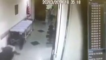 CCTV Captures Footage Of Ox Rampaging Through Hospital