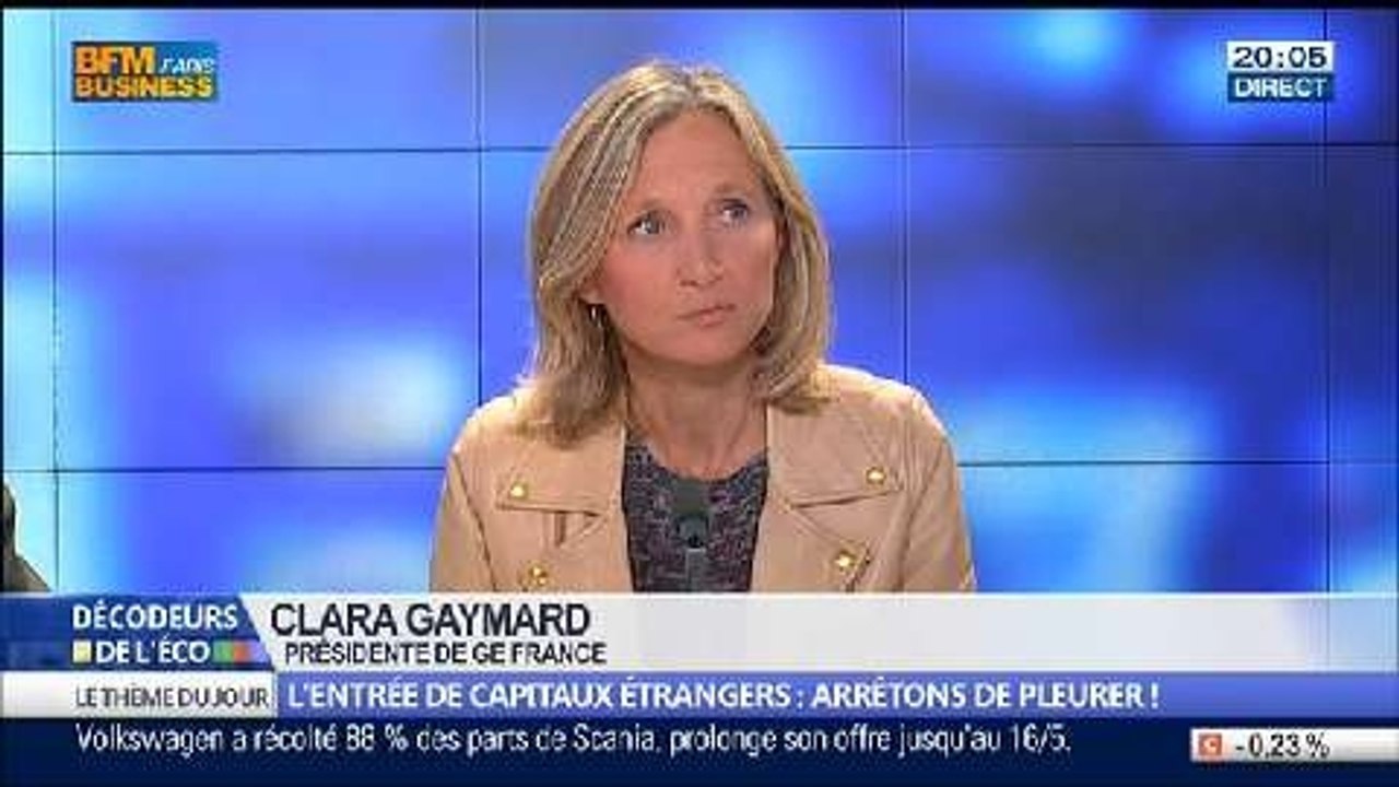 L'entrée de capitaux étrangers: est-ce une chance pour les entreprises françaises ?, dans Les Décodeurs de l'éco - 30/04 4/5