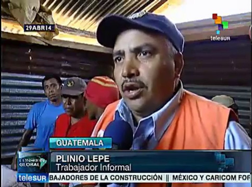 Damnificados de deslaves en Guatemala denuncian abandono del gobierno