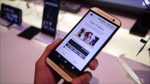 Clari-Fi feature of the HTC One M8 Harman Hardon Edition hands-on
