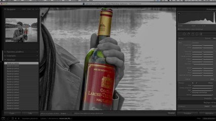 Lightroom 5 tutorial retouche noir & blanc version couleur