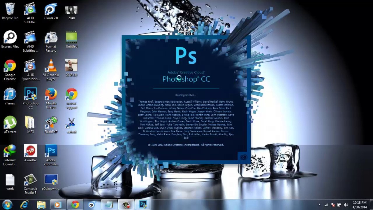 How to fix arabic fonts in photoshop cs