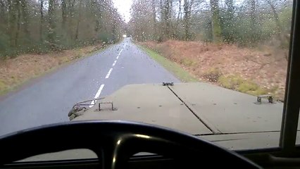 La première balade avec mon Dodge wc51