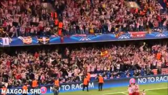 Adrian Lopez Goal - Chelsea vs Atletico Madrid 1-1 ~ 30/04/2014 HD