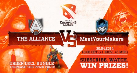 Alliance vs MYM Game 2 - Dota 2 Champions League - @DotaCapitalist & @ryuuboruzdota