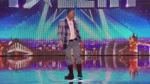 David Walliams' Golden Buzzer act Christian Spridon SEX BOMB Britain's Got Talent 2014