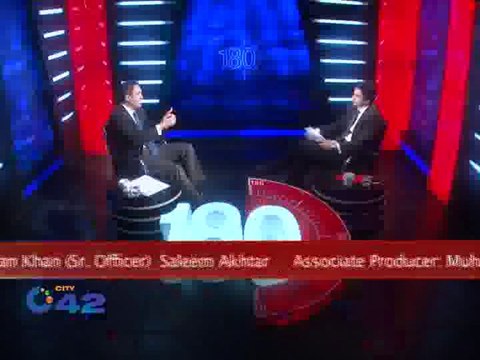 180 Degree DG Rescue 1122 Dr Rizwan Naseer With Ahmed Pervaiz Part 03 City42