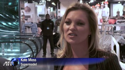 Kate Moss launches her Top Shop 2014 collection