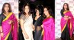 Bollywood Hot Big Bboobbss Babe Vidya Balan in Saree looks Gorgeous & speaks at Namaste America