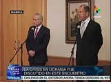 Chile: presidenta Bachelet recibe a canciller de Rusia Serguéi Lavrov