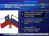 Chile y Rusia estrechan vínculos económicos y comerciales