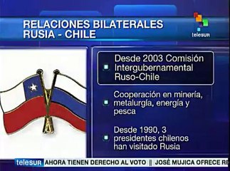 Download Video: Chile y Rusia estrechan vínculos económicos y comerciales