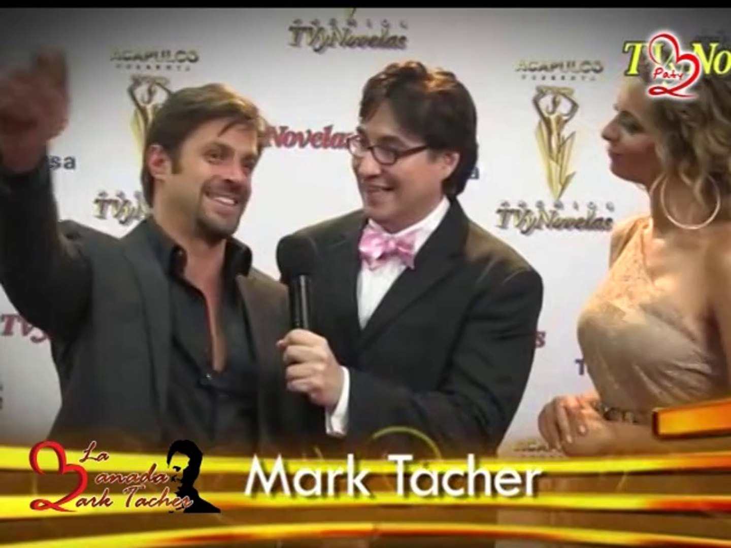 Entrevista al Jefe Mark Tacher en los Premios TV y Novelas. - Vídeo  Dailymotion