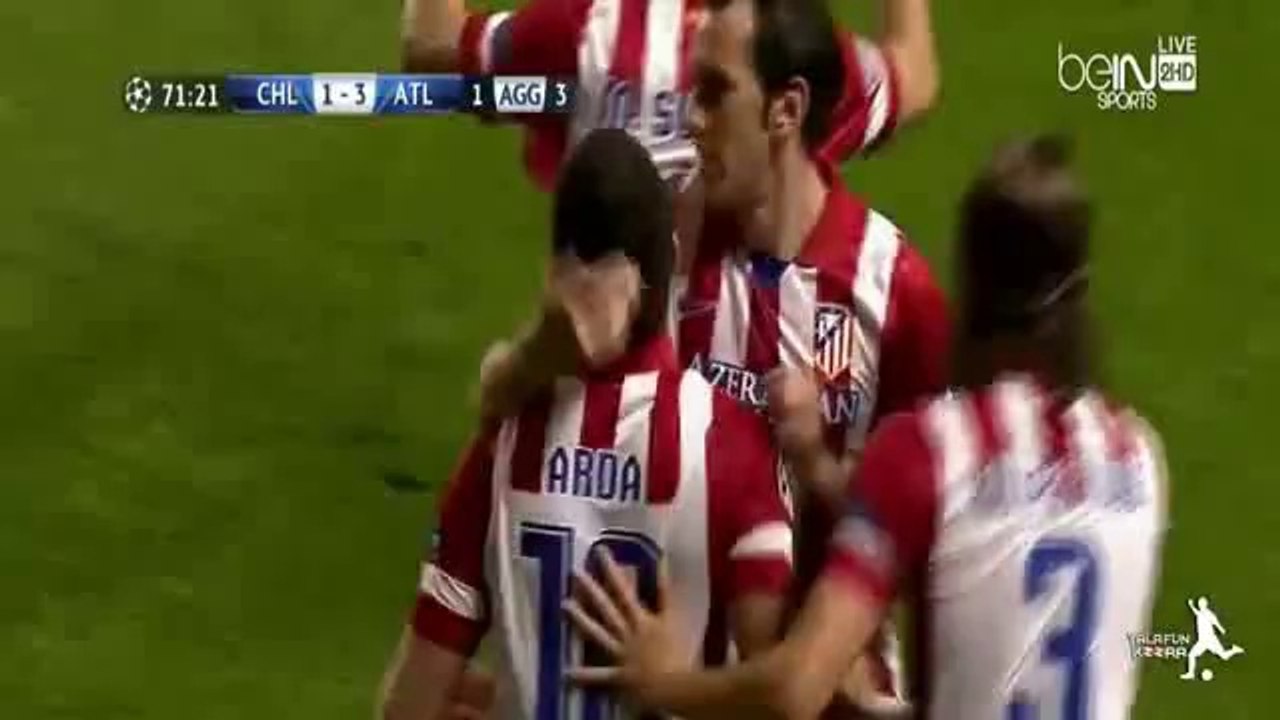 Arda Turan'ın Şampiyonlar Ligi Yarı Finalinde Chelsea'ye Attığı Gol