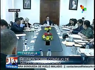 Venezuela trabaja para conformar el Consejo Nacional de DDHH