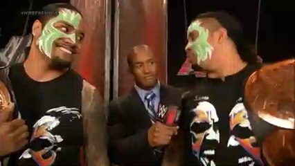 The Usos RAW Pre-Show 4/28/14
