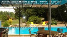 Vente - maison/villa - BEZIERS (34500) - 10 pièces - 370m²