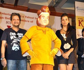 Bollywood Hot Babe Mugdha Godse at Super K animation film launch