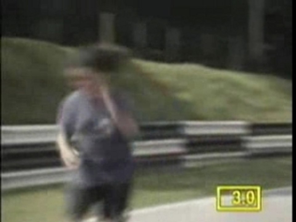 Skateboard-slalom