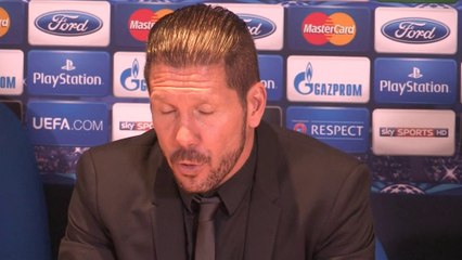 Simeone: ''El segundo tiempo fue será recordado mucho tiempo''