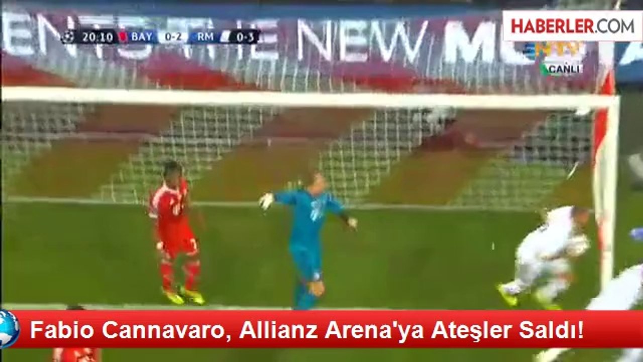 Fabio Cannavaro, Allianz Arena'ya Ateşler Saldı!