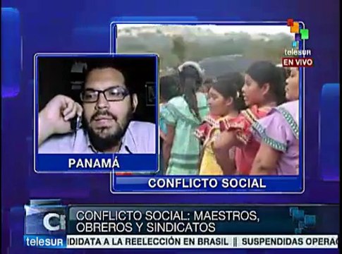 Indígenas panameños también han protestado por políticas de Martinelli