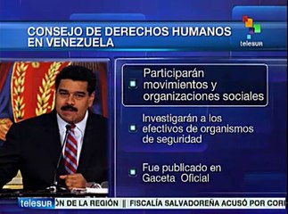 Qué es el Consejo Nacional de Derechos Humanos de Venezuela