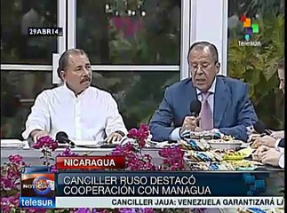 Canciller ruso estrecha relaciones de su país con Latinoamérica