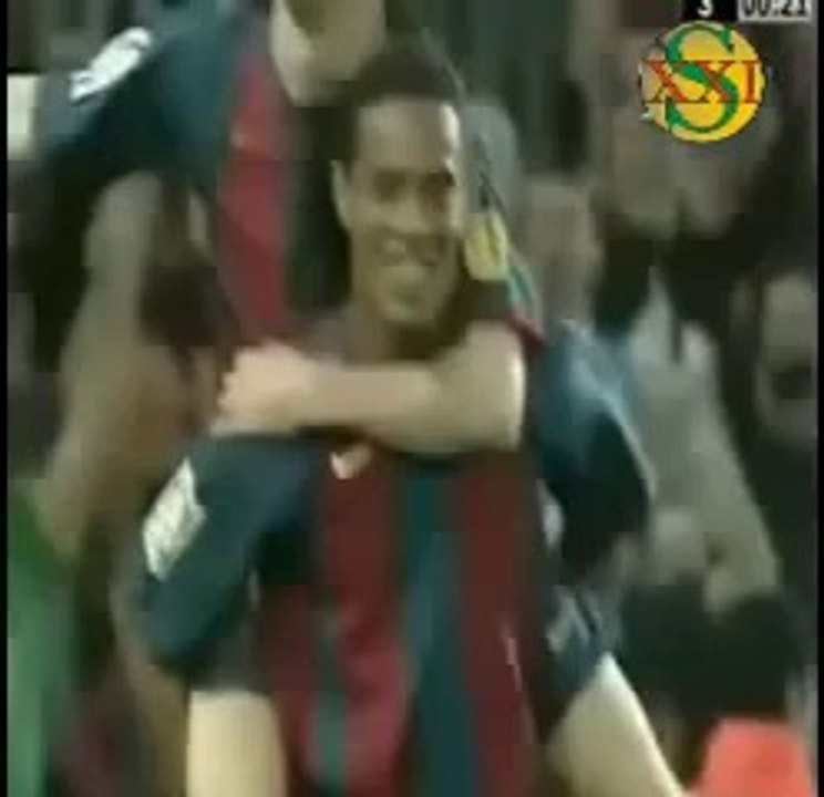 Il primo gol di Messi