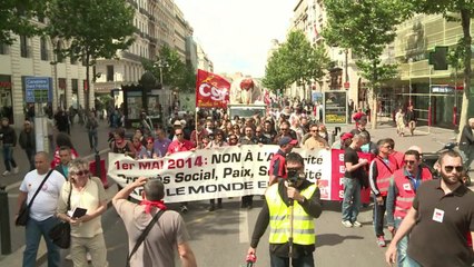Un défilé du 1er mai sous le signe de la "colère" à Marseille